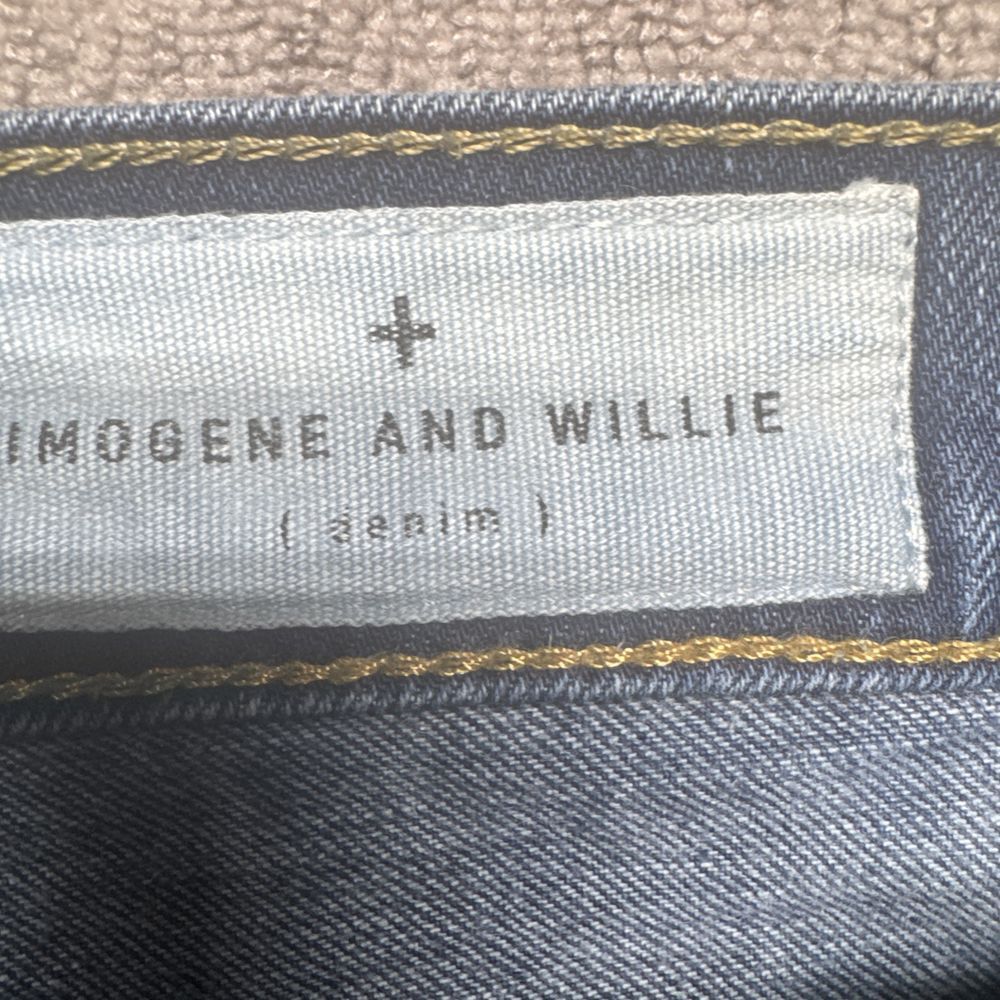 Imogene + Willie Selvedge Mens Jeans Barton Slim 42‎ (Fits 38x26) Blue Straight - Picture 3 of 12